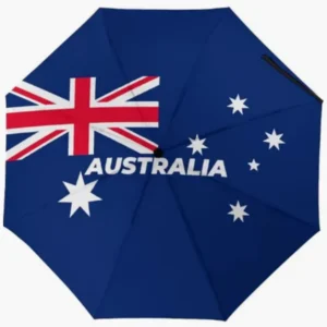 Australia Country Flag Pattern Fully Automatic Folding Umbrella