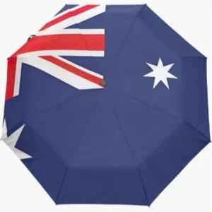 Australia Fully Automatic Folding Umbrella with Cultural Flag Pattern