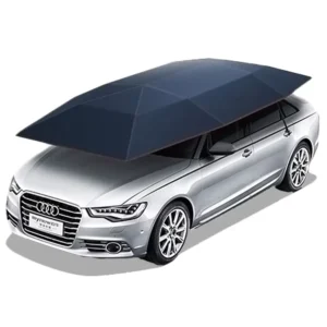 Auto-Folding American Style Car Sun Shade Umbrella Oversized