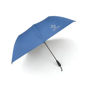 Auto-Open 2-Fold Glass Fiber Waterproof Golf Umbrella