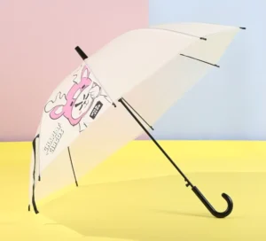 Auto Open 23 Inch 8-Panel Straight Umbrella for Company Promotion