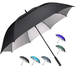 Auto Open 62inch 68inch Golf Umbrella Windproof UV