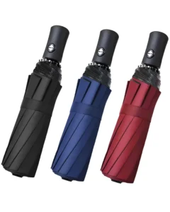 Automatic 3-Fold Outdoor Umbrella, Windproof