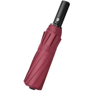 Automatic 3 Folding Umbrella Windproof Small Fold Marketing Travel Multi Color for Adults