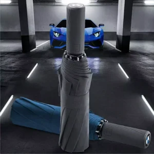 Automatic 3-Folding Windproof Umbrella Custom Logo Extra-Strong Wind Protection