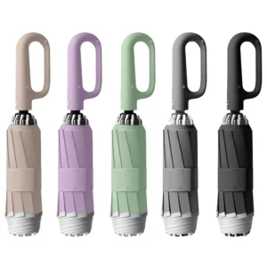 Automatic Dual-Use UV Sunshade Rain Umbrella Folding Reverse Umbrella