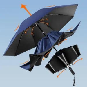 Automatic Electric Umbrella with USB Charger