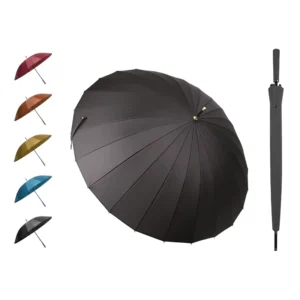 Automatic Extra-Large Straight Windproof Waterproof Stick Umbrella With Your Logo