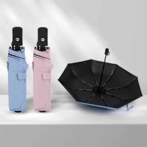 Automatic Folding Umbrella, UV Protection, Foldable, Custom Portable Rain Umbrella