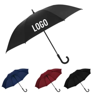 Automatic J-Hook UV Straight Umbrella for Hotel