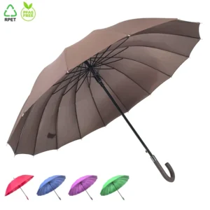 Automatic Open 25-Inch Large Men’s Windproof Waterproof Golf Umbrella for Promotional Use, Custom Logo