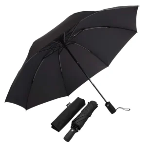 Automatic Open/Close Windproof Folding Rain Umbrella