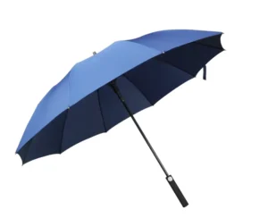 Automatic Open Extra Large Oversize Double Vented Canopy Waterproof Windproof Stick Golf Umbrella 004