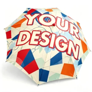 Automatic Open Waterproof Windproof 3-Fold Travel Umbrella