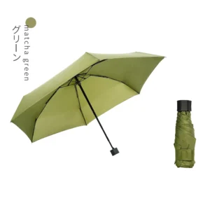 Automatic Portable Five-Fold Umbrella, Anti-UV, Small Size, Pocket Mini