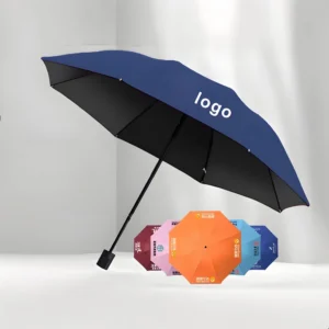 Automatic Portable Travel Umbrella, Waterproof and Windproof, Folding