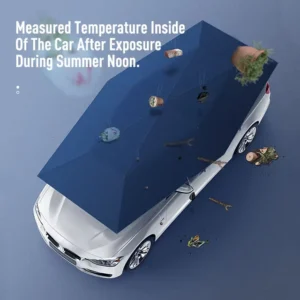 Automatic Portable Umbrella-Type Car Cover