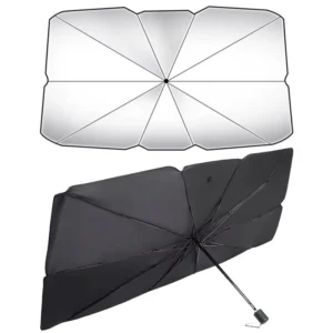 Automatic Retractable Car Windshield Sunshade Umbrella