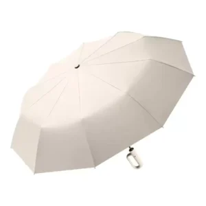 Automatic Snap-on Umbrella with Sun Protection and Rainproof Features with Logo