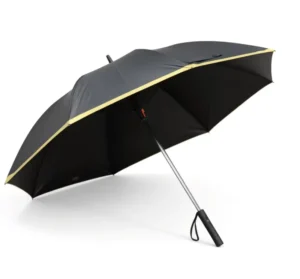 Automatic Three-Folding Straight Umbrella 48PCS/CS with Semi-Automatic Control and 8K Ribs for Travel