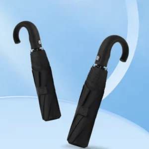 Automatic UV Sun Umbrella, Waterproof Windproof, Three-Folding, for Travel