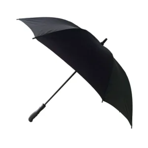 BSCI Audited Minimalist Vented OEM Golf Stick Umbrella Windproof Fiberglass Frame Waterproof Canopy