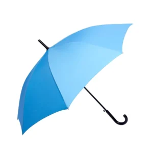 BSCI Factory Customized Logo Straight Handle J Hook Advertising Umbrella Plastic for Travel and Hotel Business Gift