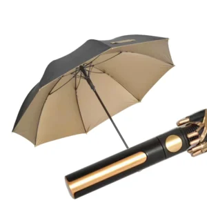 BSCI Factory Semi-Automatic Golf Umbrella Custom Logo Printing Windproof 120cm Big Size