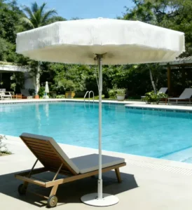 Bali Resort Anti-UV Outdoor Hotel Tassel Beach Umbrella Parasol with Tassels