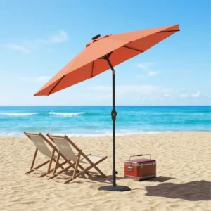 Bali-Style Hanging Banana Patio Umbrella for Park Use