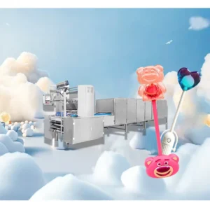Ball and Flat Lollipop Depositing Production Line Lollipop Chocolate Making Machine Kids Lollipop Candy Machine