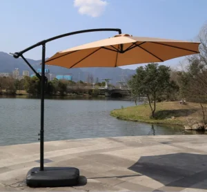 Banana Cantilever Sea Beach Garden Outdoor Folding Hanging Patio Umbrella