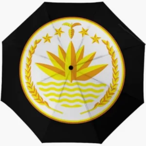 Bangladesh Flag Printed Fully Automatic Umbrella