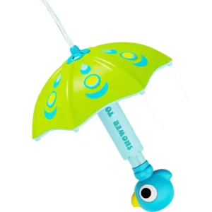 Bath Toy for Kids Water Play in Bathtub Bathing Toy Toddler Bathroom Sensory Stimulation Water Spinning Baby Bath Umbrella Toy