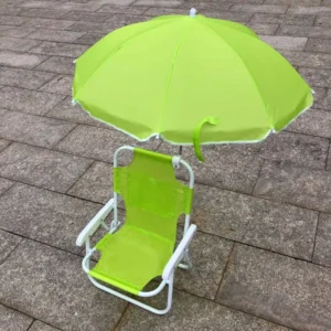 Beach Baby Kids Chair Party with Umbrella Modern Product Beach Chairs Moon Chair Metal Steel Lightweight Easy Folding