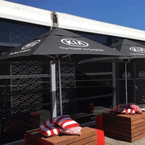 Beach Big Sun Umbrella Outdoor Patio Tent for 3-4 People Aluminum Alloy Rod