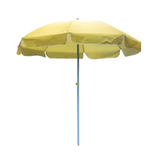 Beach Outdoor Manual Umbrella Sun Shade Portable UV Protection Tilt Waterproof Lightweight Patio Garden Market Push Carry Bag
