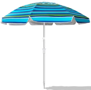 Beach Umbrella Canopy Set Commercial Grade Custom Logo Beach Wedding Umbrella