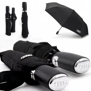 Automatic Open and Close Folding Umbrella for Rain and Sun