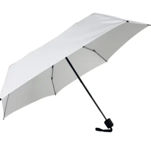 Best-Selling 19-Inch Mini Portable Five-Fold Umbrella Customized Color Manual Control Pongee for Adults for Business Gifts