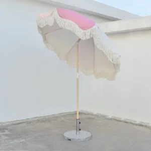 Big Folding Custom Outdoor Beach Umbrella for Picnic, Pool, and Sea