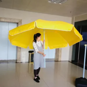 Big Outdoor Advertising Umbrella for Business Rain Black