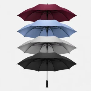 Big Umbrellas High-Visibility Golf Umbrella 30 Inch Single Layer Windproof Straight Umbrella Custom Logo Umbrella