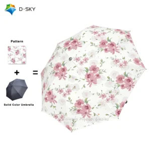 Branded Umbrella for Business Custom Made with Company Logo Custom Umbrella for Corporate Gifts MOQ 100 Professional Promotional