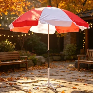 Bulk Supply Economy 1 1.2m Beach Parasol Wind Proof UV Shield Outdoor Sun Umbrella for Beach Vendor Stall