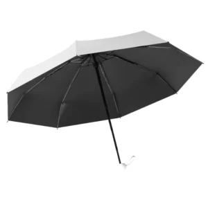 Business 19 Inches Mini Capsule Umbrella Girls Portable Pocket 5 Folding Umbrella Uv Production Sunscreen Umbrellas With Case