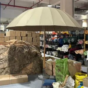 Cantilever Umbrella 280G Tear-Resistant Fabric Aluminum Construction Marble Base Included