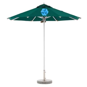 Canvas Aluminum Cantilever Garden Beach Umbrella Foldable Waterproof for Restaurants and Outdoor Use