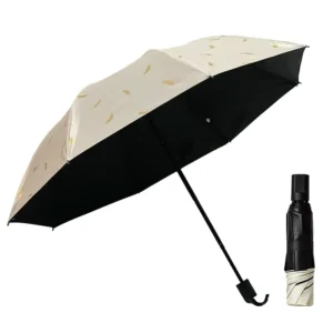 Capsule Foldable Automatic Umbrella for Outdoor Use and Women