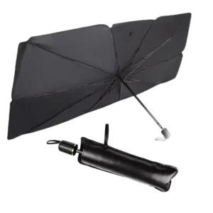Car Front Window Interior Sunshade Umbrella UV Heat Insulation Foldable Car Umbrella
